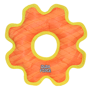 DuraForce Gear Ring Dog Toy (Orange)